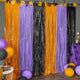 9.9 x 6.6 ft (3 Pack) - Orange Black and Purple
