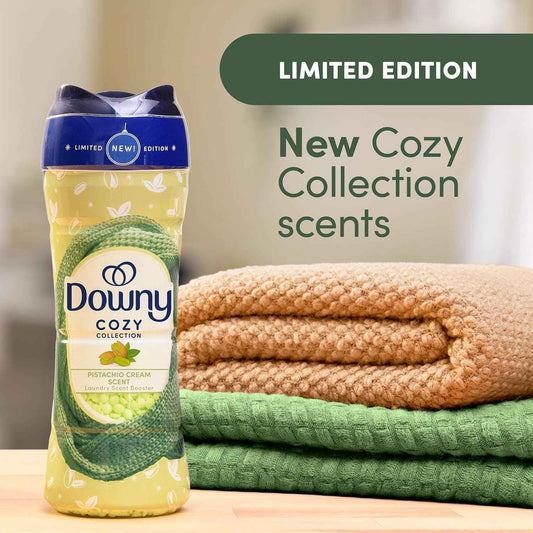 Downy Cozy Collection In-Wash Laundry Scent Booster Beads, Limited Edition Laundry Beads
