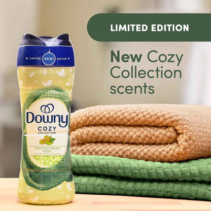 Downy Cozy Collection In-Wash Laundry Scent Booster Beads, Limited Edition Laundry Beads
