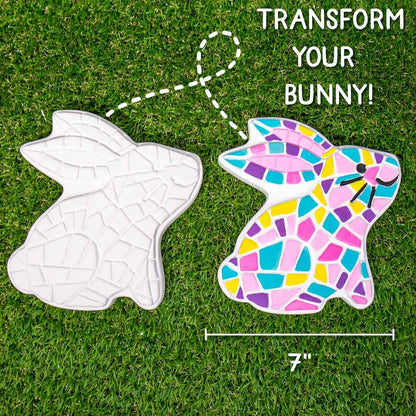 Creative Roots Paint Your Own Garden Stone, Craft Kits, Stepping Stones Kit for Kids, Ceramics to Paint, Ages 6+