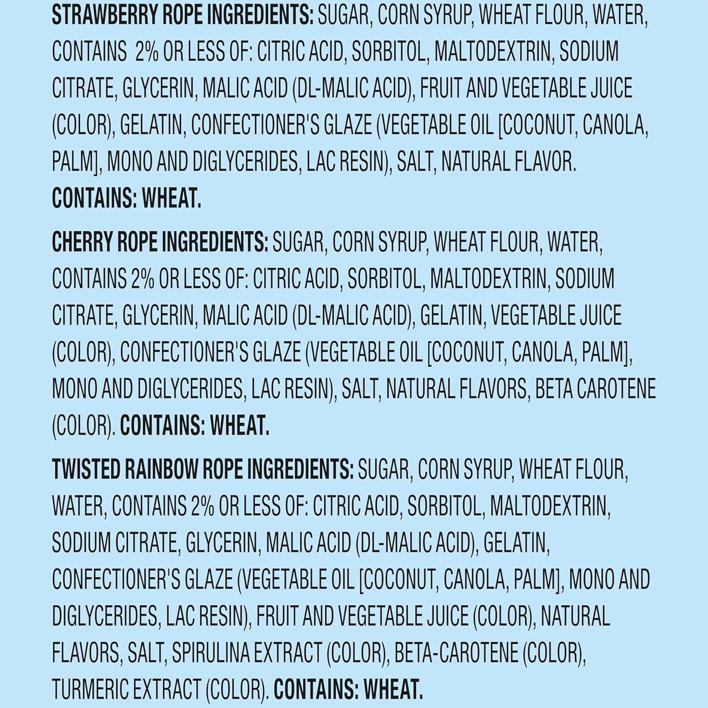 SweeTARTS_Ropes_Candy,_Variety_Mix,_Cherry_Punch,_Twisted_Rainbow_Punch,_Tangy_Strawberry,_Soft_and_Chewy,_15_oz