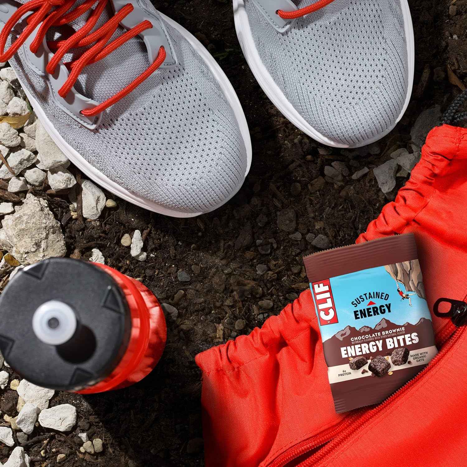 CLIF BAR Energy Bites - Made with Organic Oats - 6g Plant Based Protein - Non-GMO (5 Packs)