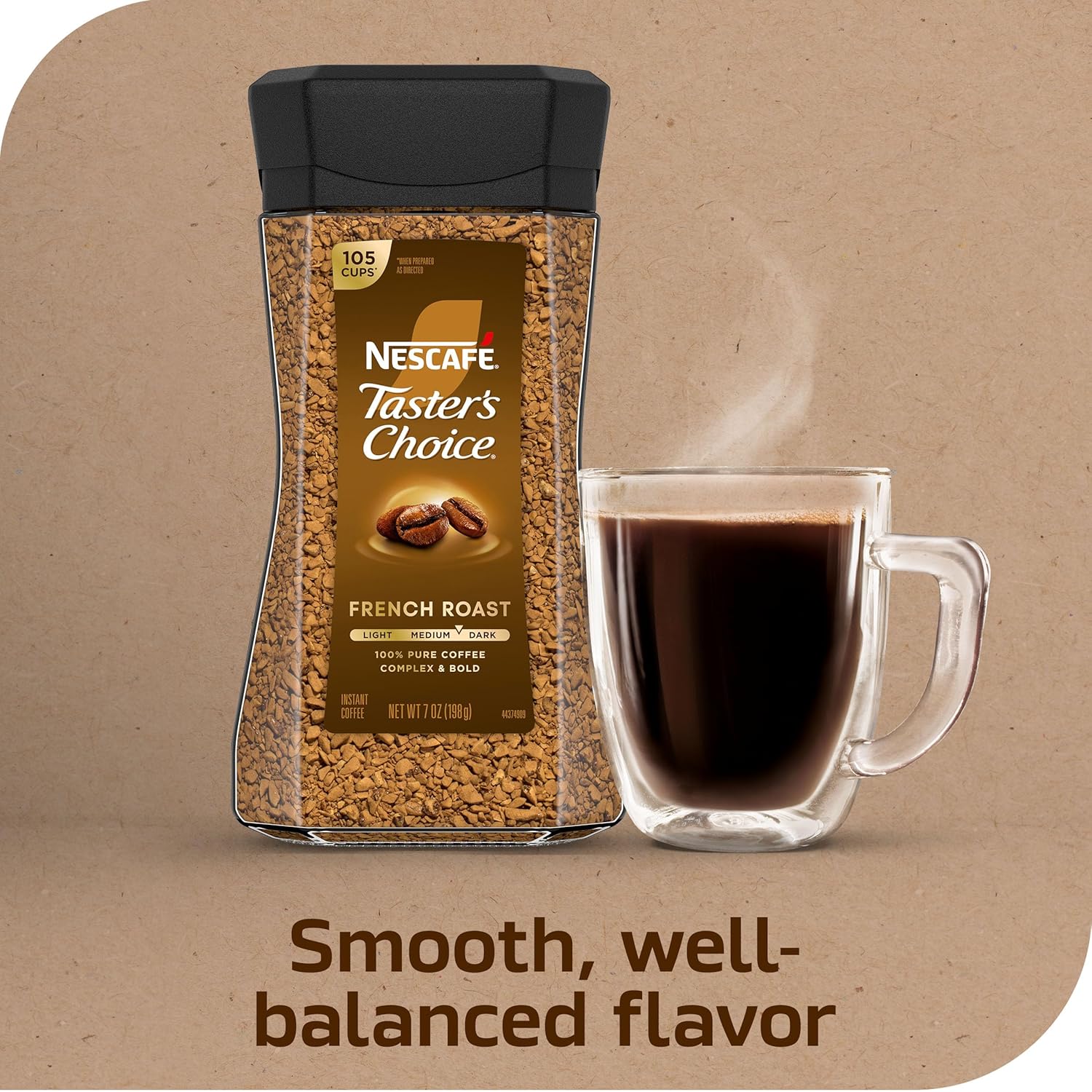 NESCAFE_Taster's_Choice_Instant_Coffee,_Dark_Roast_Coffee,_French_Roast,_2_Jars_(7_Oz_Each)