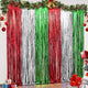 9.9 x 6.6 ft (3 Pack) - Red Silver and Green