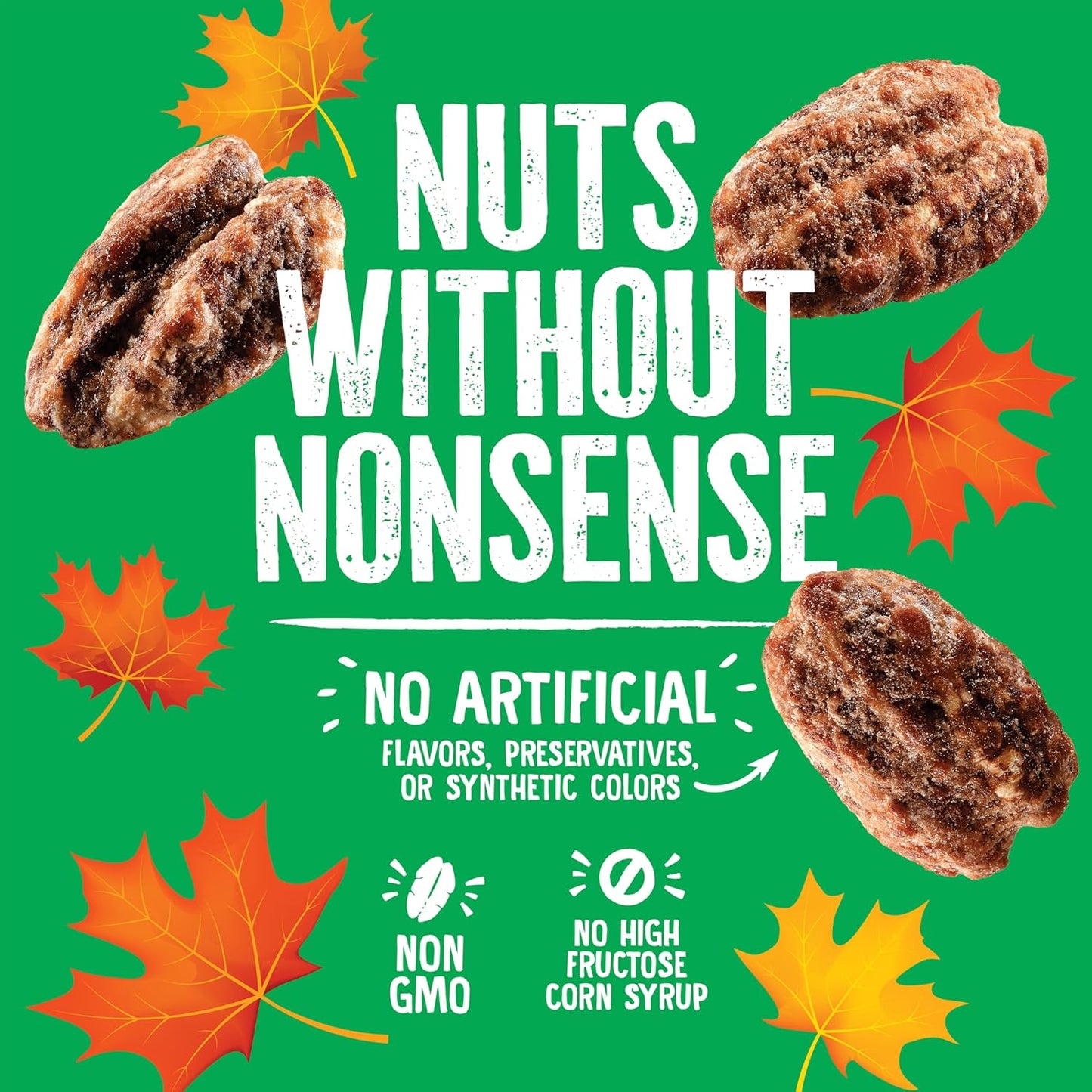 Emerald_Maple_Bourbon_Pecans_(1-Pack)_|_5oz_Resealable_Bag_|_Kosher_Dairy_Certified,_Non-GMO,_Contains_No_Artificial_Preservatives,_Flavors_or_Synthetic_Colors