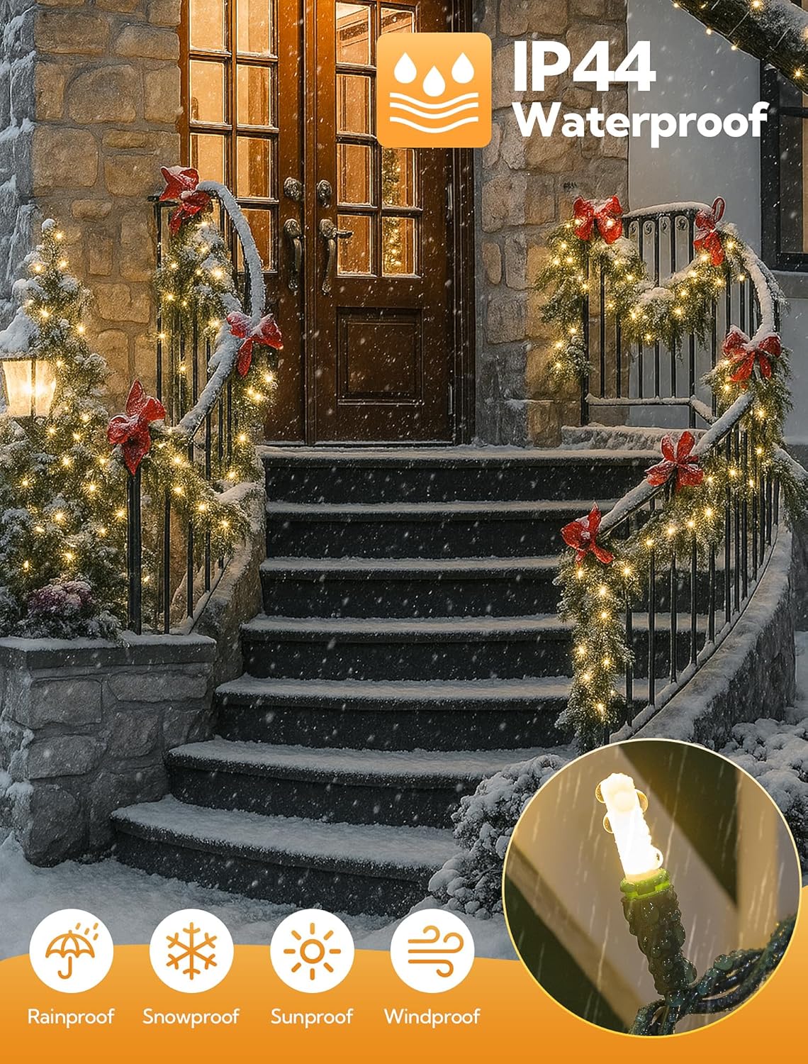 LED_Christmas_Lights_Indoor_Outdoor,_16.4_FT_50_LED_Warm_White_String_Lights_Green_Wire,_Connectable_Waterproof_Christmas_Tree_Light_Plug_in_for_Xmas_Garland_Wreath_Holiday_Wedding_Decorations