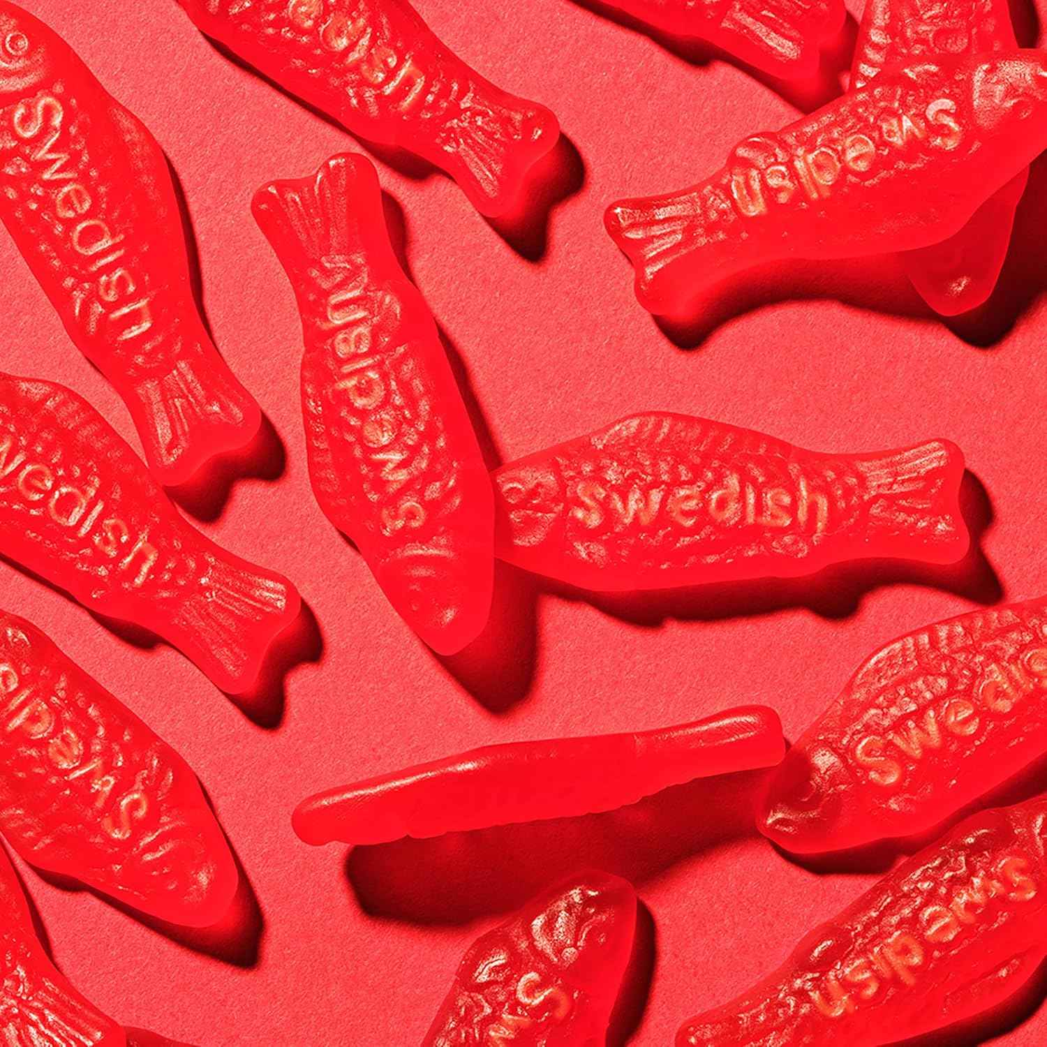 SWEDISH FISH Soft & Chewy Gummy Candy, Bulk Candy, 5 lb