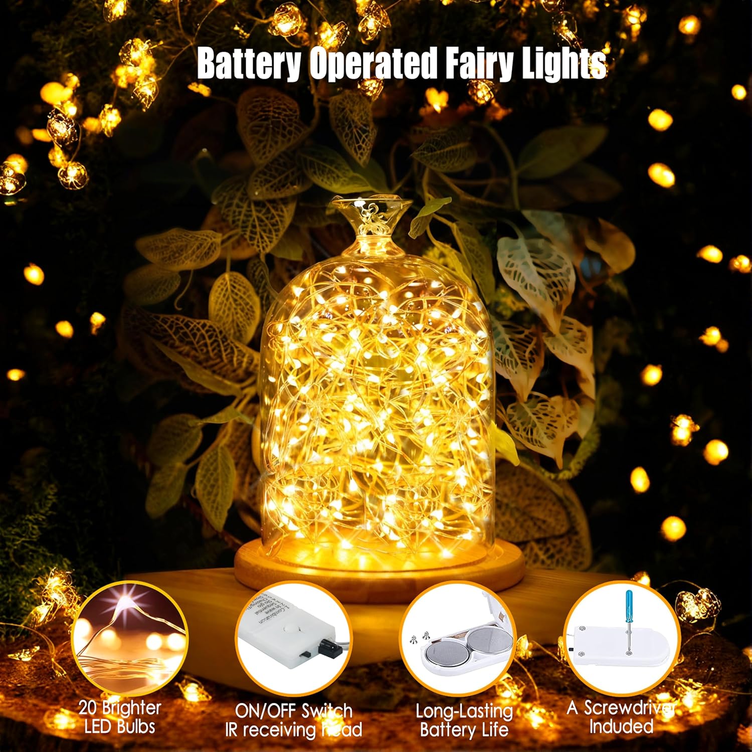 6_Pack_Fairy_Lights_Battery_Operated_with_Timer_2PCS_Remote_LED__Twinkle_Lights_Waterproof_Silver_Wire_Fireflies_Lights_DIY_Mason_Jar_Wedding_Party_Christmas_Centerpiece_Table_Deco