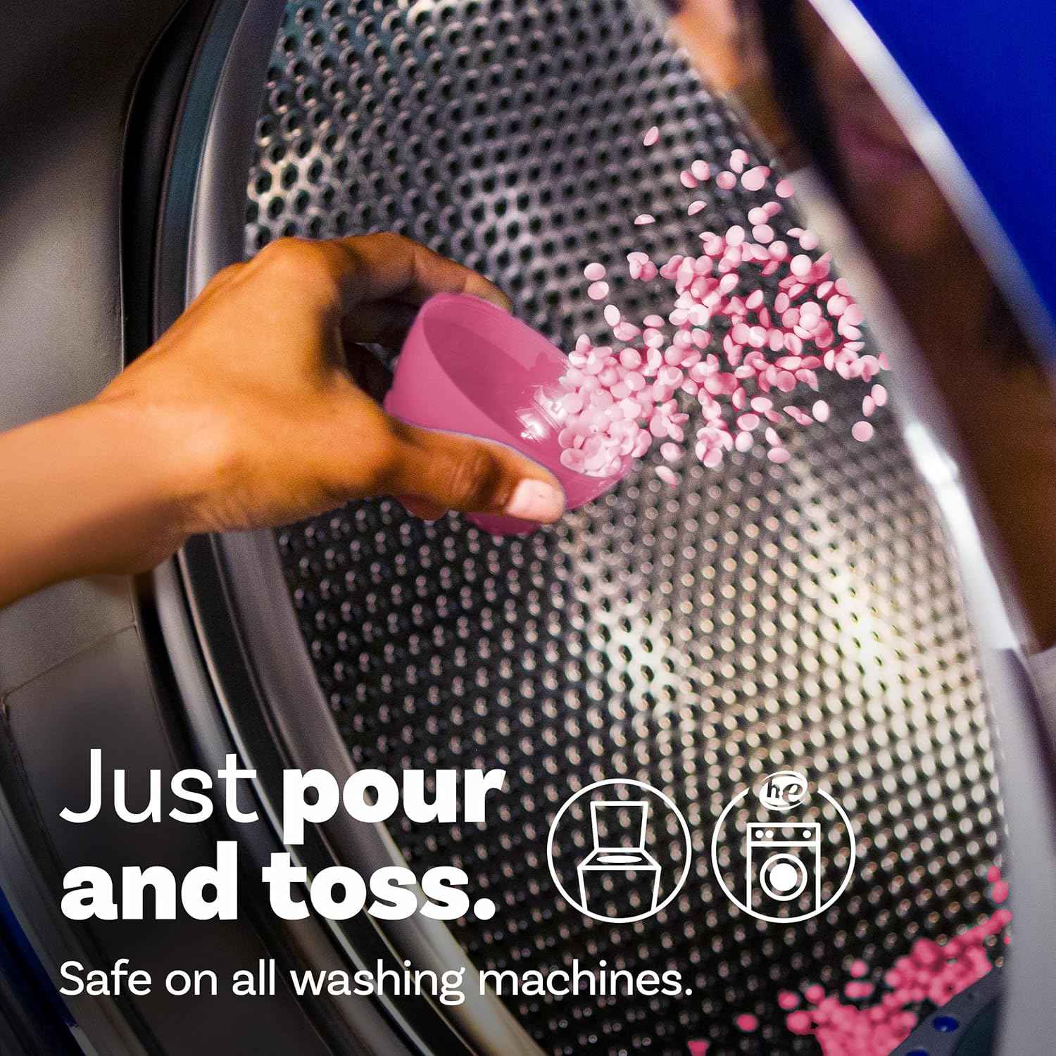 Downy April Fresh In-Wash Laundry Scent Booster Beads, 24 oz, laundry scent beads, Long-lasting Freshness