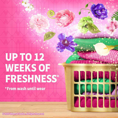 Gain In-Wash Laundry Scent Booster "Wicked: For Good" Limited Edition, Wonderfullest Woods & Beautifical Blossom, 12.2 oz, Fresh Extender + Odor Protection Laundry Beads