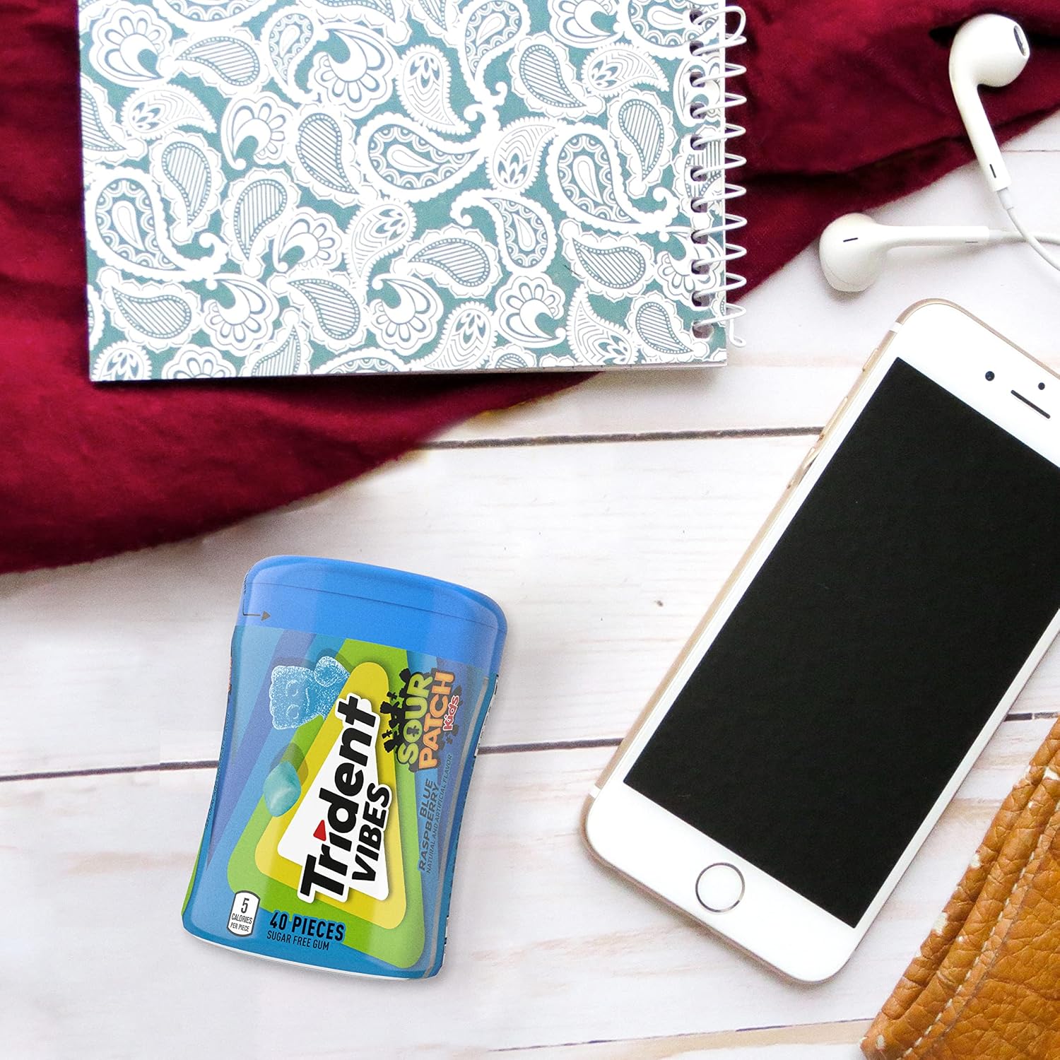 Trident_Vibes_SOUR_PATCH_KIDS_Blue_Raspberry_Sugar-Free_Chewing_Gum,_4_Bottles_of_40_Pieces_(160_Total_Pieces)
