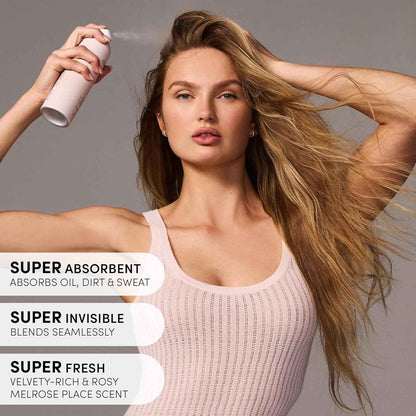 OUAI Super Dry Shampoo - Volumizing Dry Shampoo - Absorbs Oil, Dirt & Sweat - Blends Seamlessly into Hair with Zero Residue & Enriched with a Long-Lasting Scent