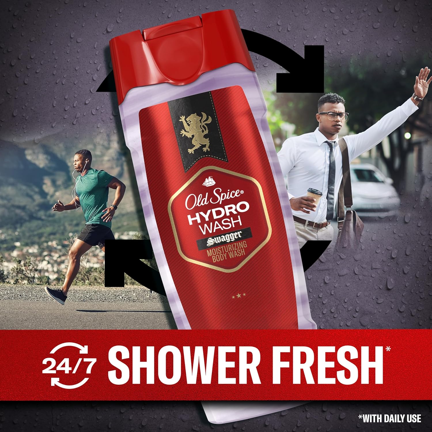Old_Spice_Moisturizing_Body_Wash_for_Men,_Hydro_Wash,_2-in-1_Long_Lasting_Scent_&_Deep_Hydration,_24/7_Shower_Fresh,_Smoother_Swagger_Scent,_16_oz_(Pack_of_4)