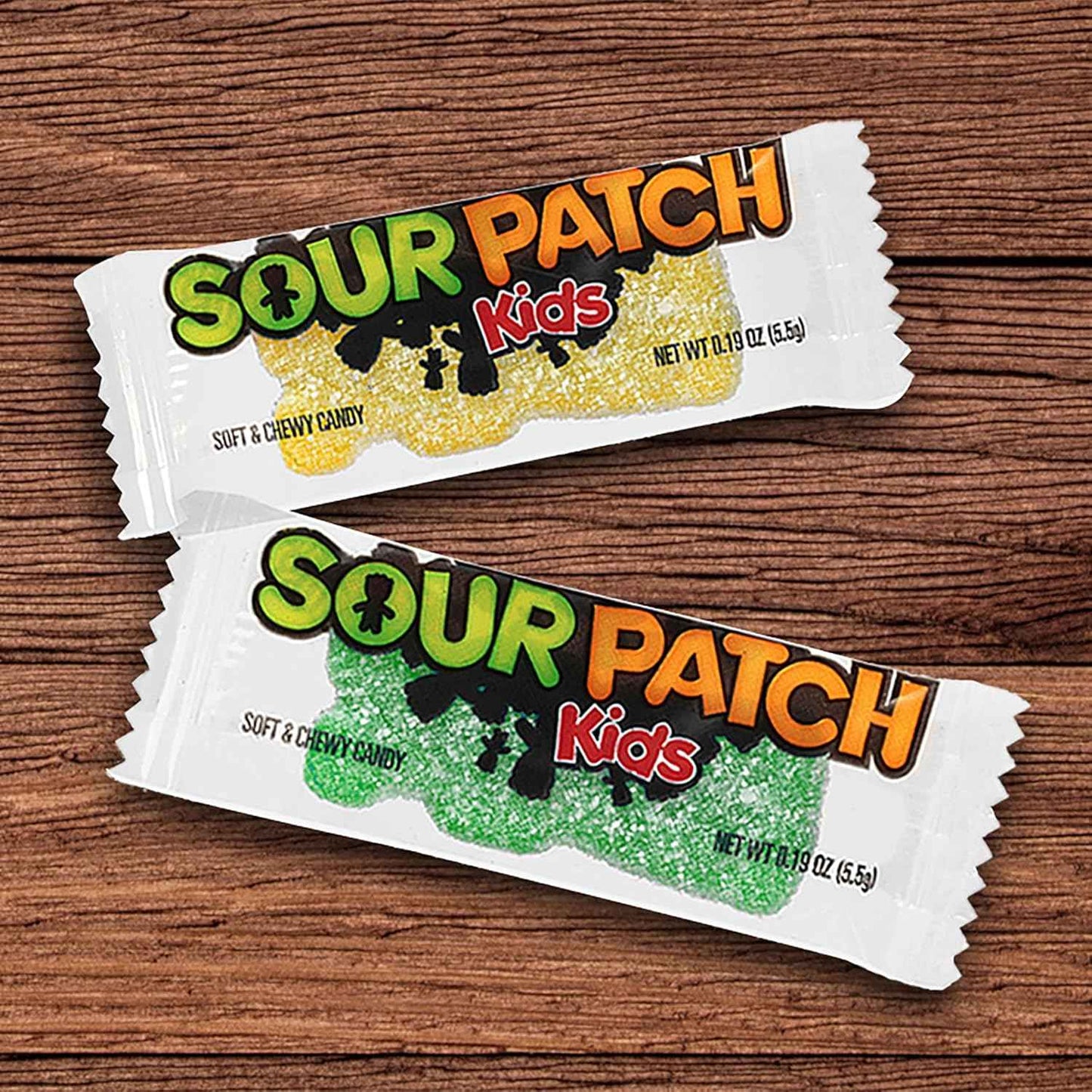 SOUR PATCH KIDS Big Kids Individually Wrapped Soft & Chewy Candy, Bulk Candy, Easter Candy, 240 Count Box
