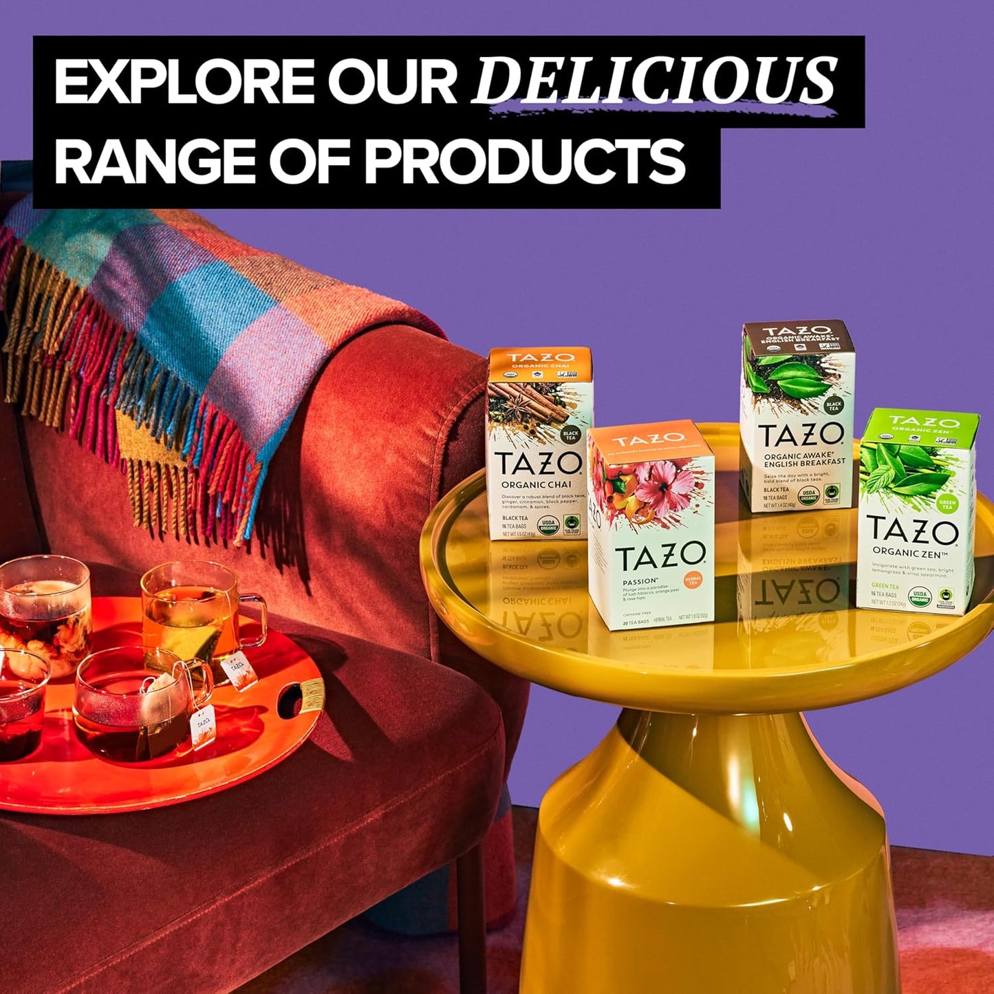 TAZO_Dessert_Delights_Glazed_Lemon_Loaf_Herbal_Tea_Bags,_Aromatic_Blend,_Caffeine-Free,_90_Total_Tea_Bags_(15ct_-_Pack_of_6)
