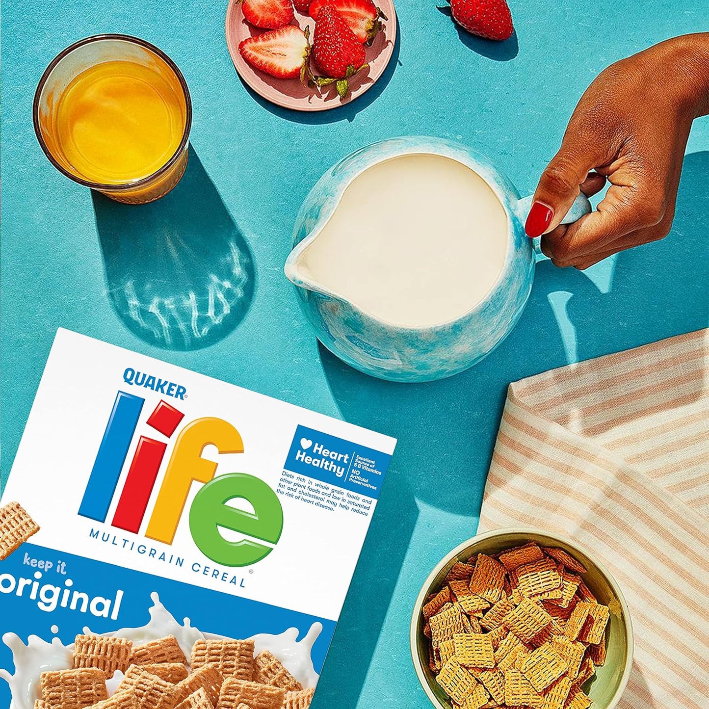 Quaker_Life_Breakfast_Cereal,_Original,_13oz_Boxes_(3_Pack)