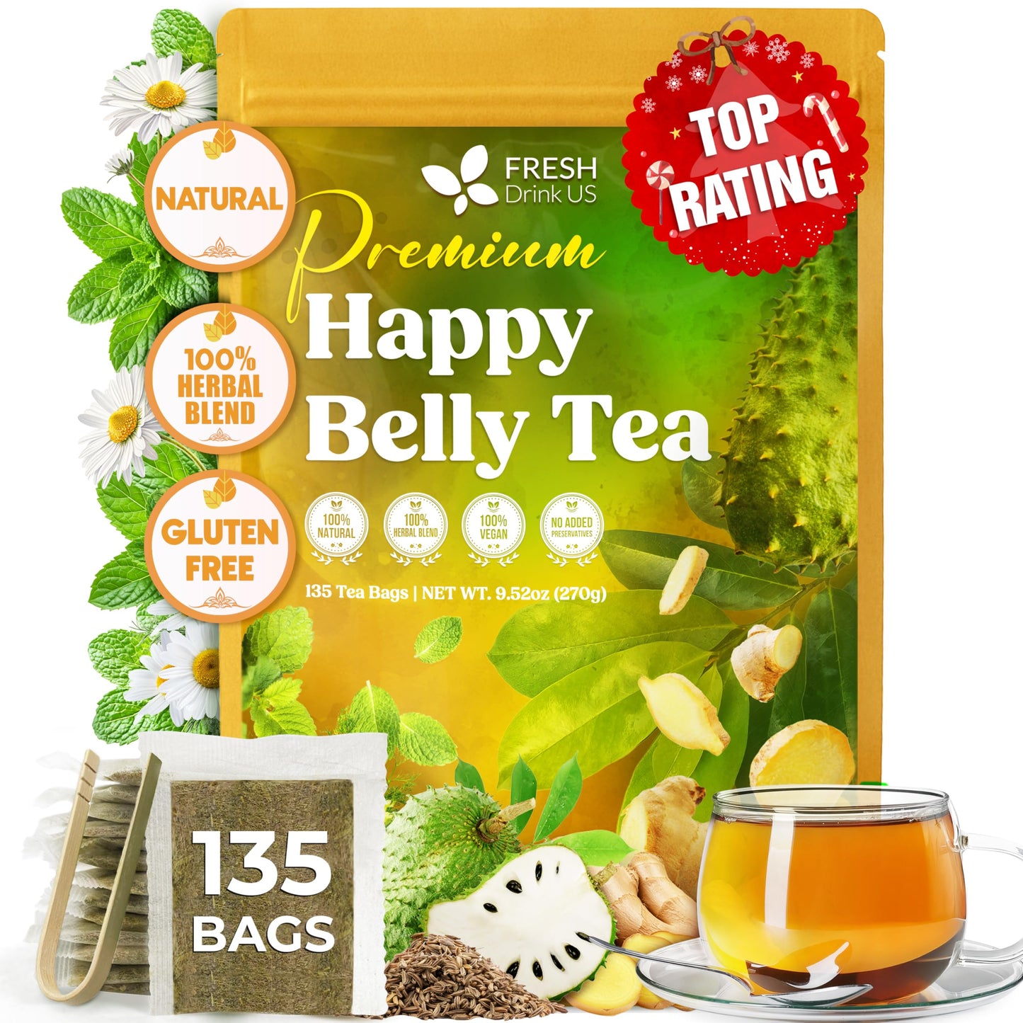 Belly - 135 Tea Bags