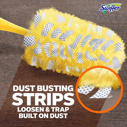 Swiffer Dusters Heavy Duty Multi-Surface Duster Refills for Cleaning, Unscented