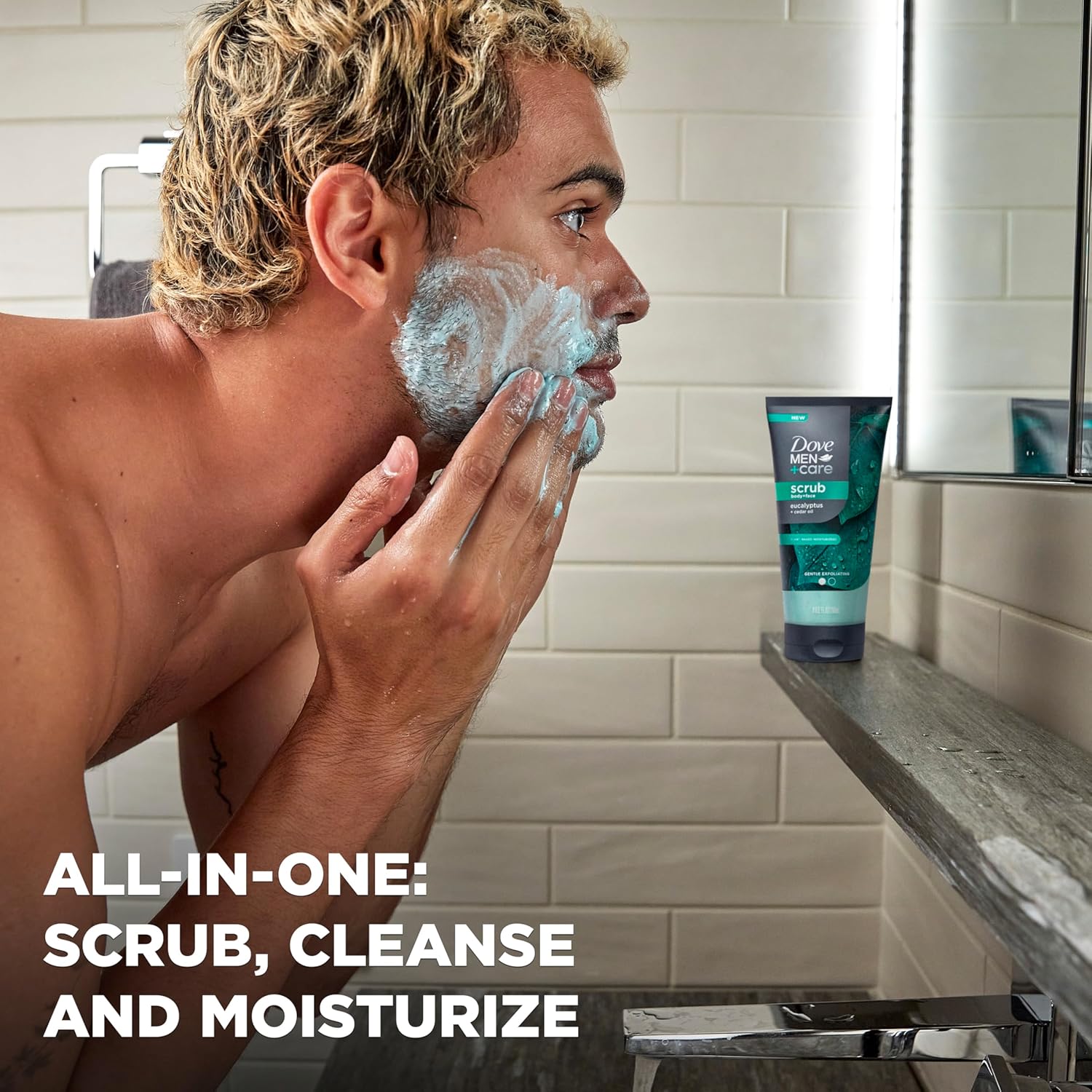 DOVE_MEN_+_CARE_Body_and_Face_Scrub_Eucalyptus_Deeply_Exfoliates_for_Hydrated_&_Nourished_Skin_100%_Gentle_Cleanser,_No_Sulfate_Cleansers_or_Parabens_9_oz