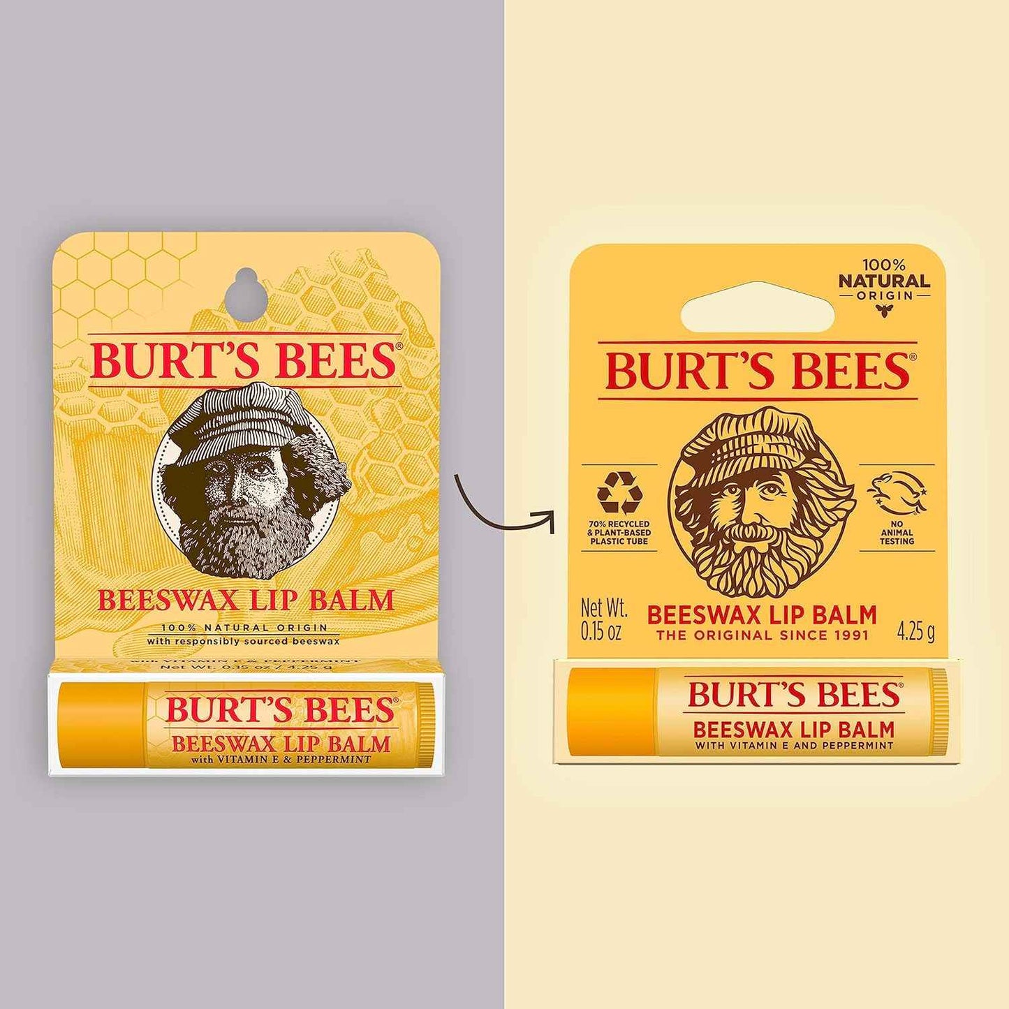 Burt's Bees 100% Natural Moisturizing Lip Balm