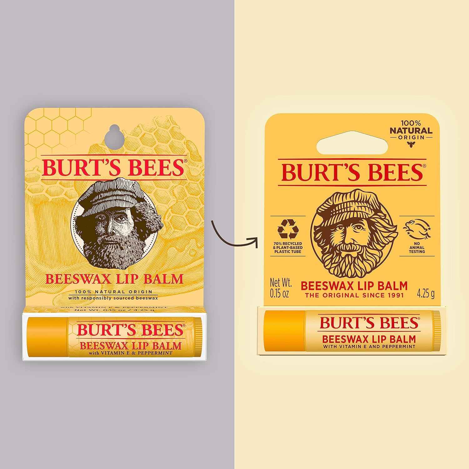 Burt's Bees 100% Natural Moisturizing Lip Balm
