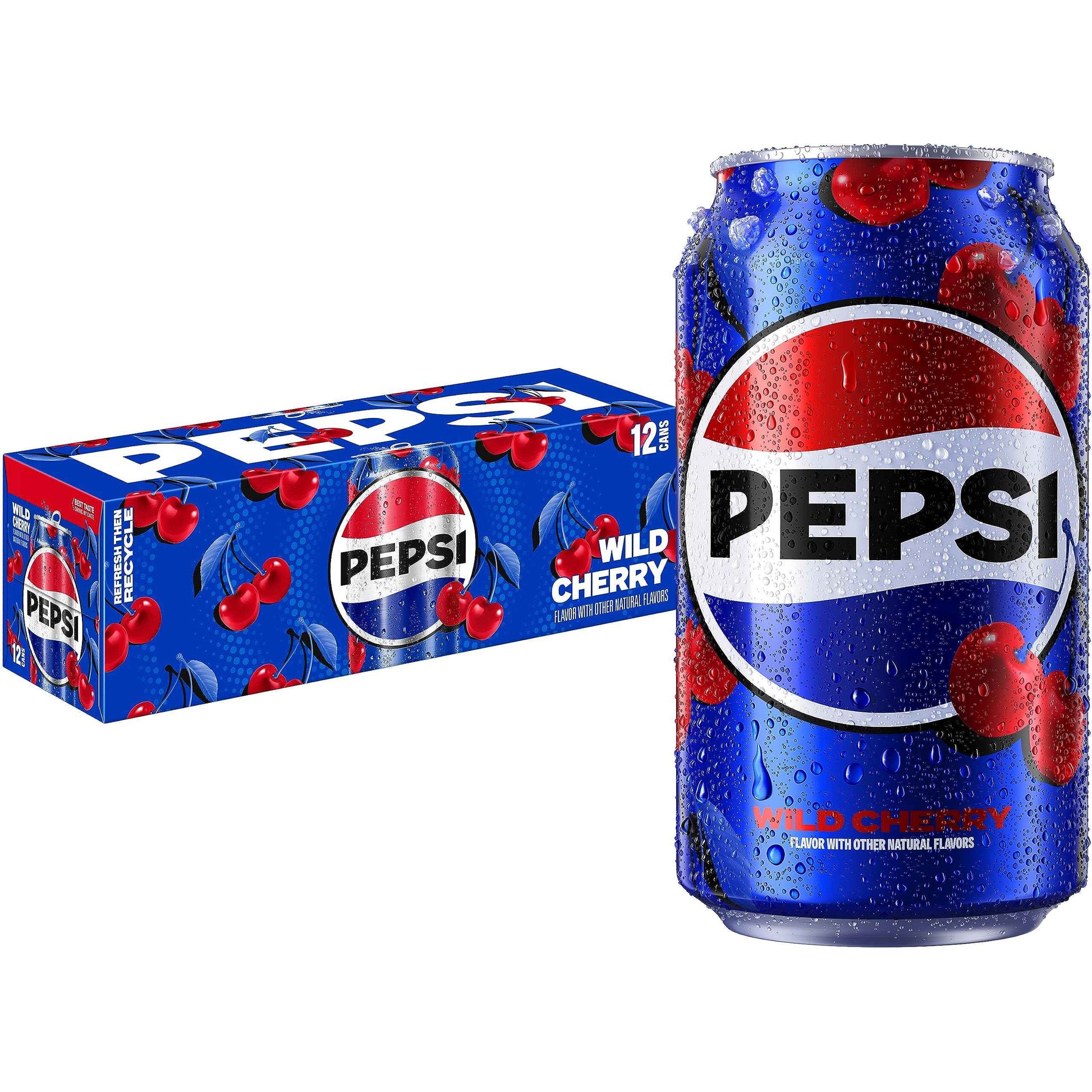 Pepsi Cola Soda, 12 Fl Oz Cans (Pack of 12)