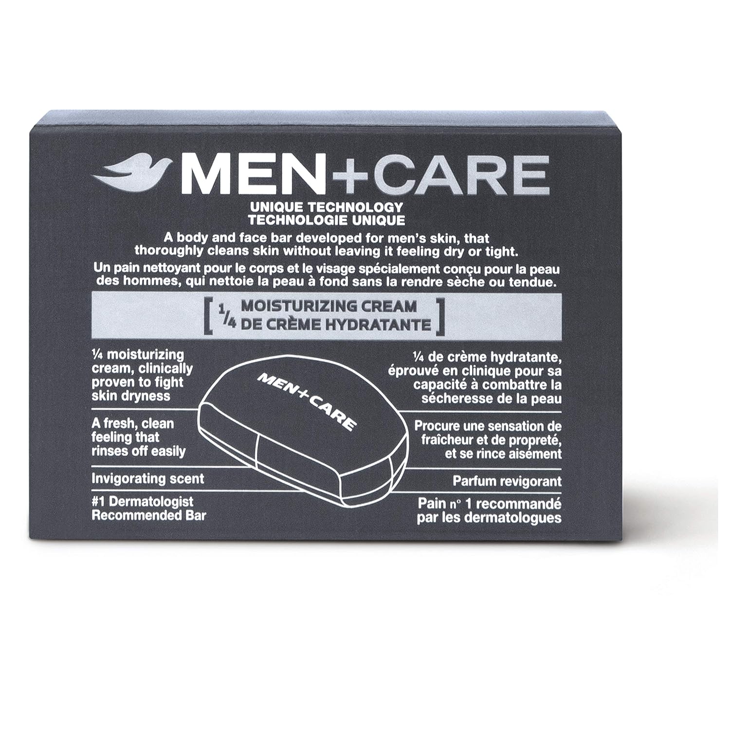 DOVE_MEN_+_CARE_3_in_1_Bar_Cleanser_for_Body,_Face,_and_Shaving_Extra_Fresh_Body_and_Facial_Cleanser_More_Moisturizing_Than_Bar_Soap_to_Clean_and_Hydrate_Skin_3.75_Ounce_(Pack_of_8)