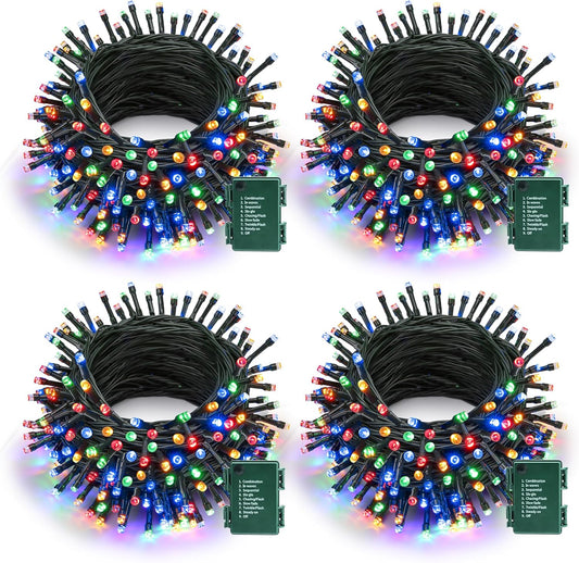 Battery_Operated_Christmas_Lights_-_4_Pack_Total_66ft_200_LED_Battery_String_Lights_8_Modes_Waterproof_with_Timer_for_Home,_Garden,_Party,_Holiday,_Christmas_Tree_Decoration_(Green_Wire,_Multicolor)