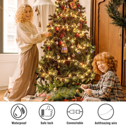 Hopolon_Clear_Christmas_Lights_Set,2Pack_50Count_13Feet_Incandescent_Bulb_Mini_String_Lights_with_White_Wire_for_Indoor_Christmas_Tree_Garland_Birthday_Wedding_Party_Festival_Decoration,Warm_White