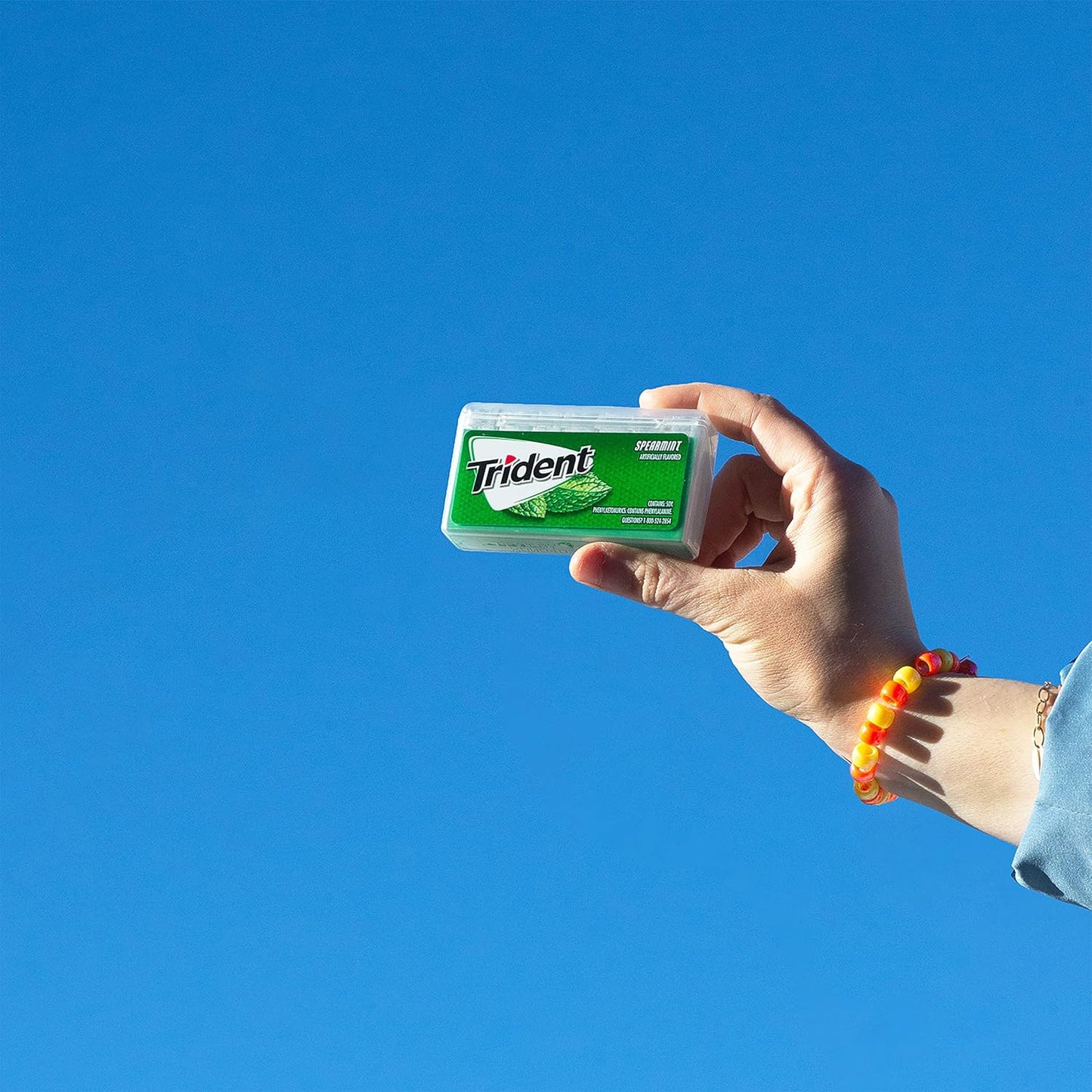 Trident_Spearmint_Sugar-Free_Chewing_Gum,_6_Pocket_Packs_of_28_Pieces_(168_Total_Pieces)