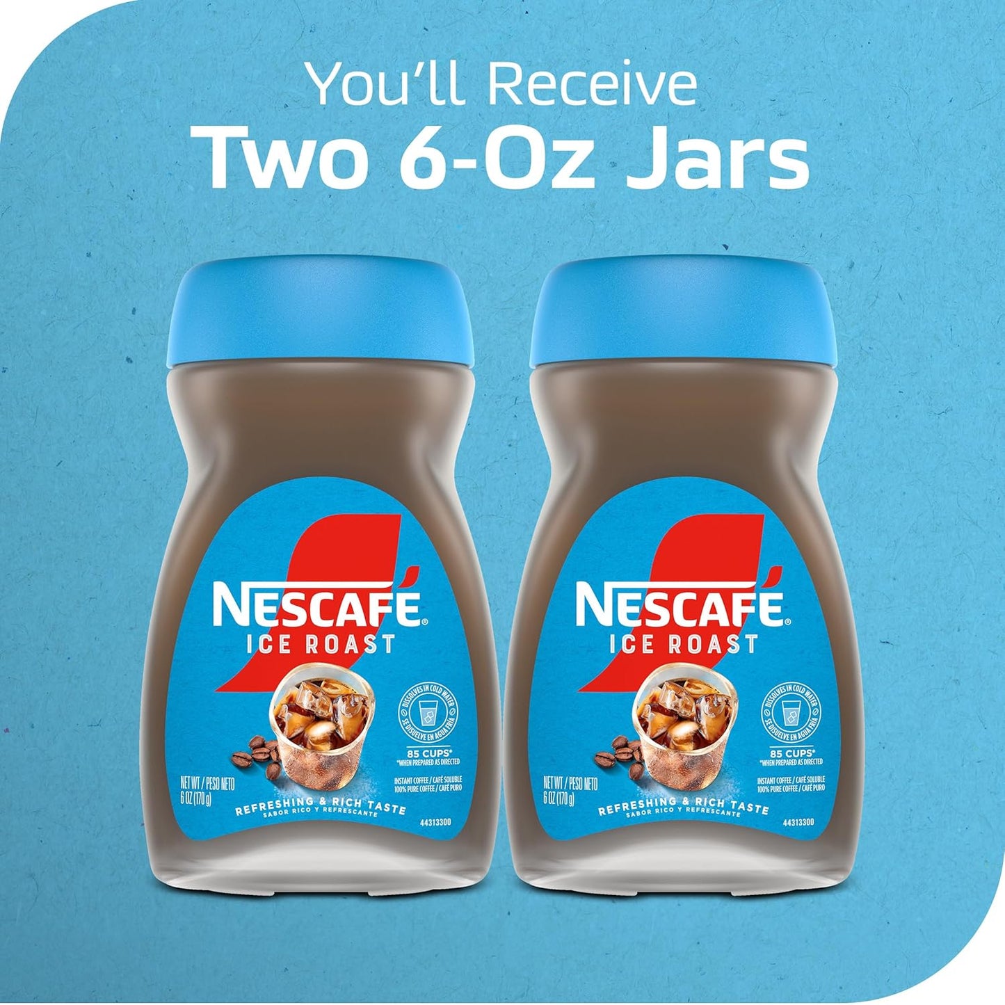 NESCAFE_Ice_Roast,_Instant_Iced_Coffee,_2_Jars_(6_Oz_Each)