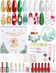 Christmas Advent Calendar Merry Glitzmas