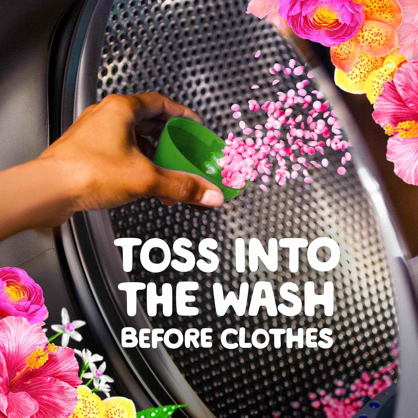 Gain In-Wash Laundry Scent Booster Beads, Happy, 24 oz