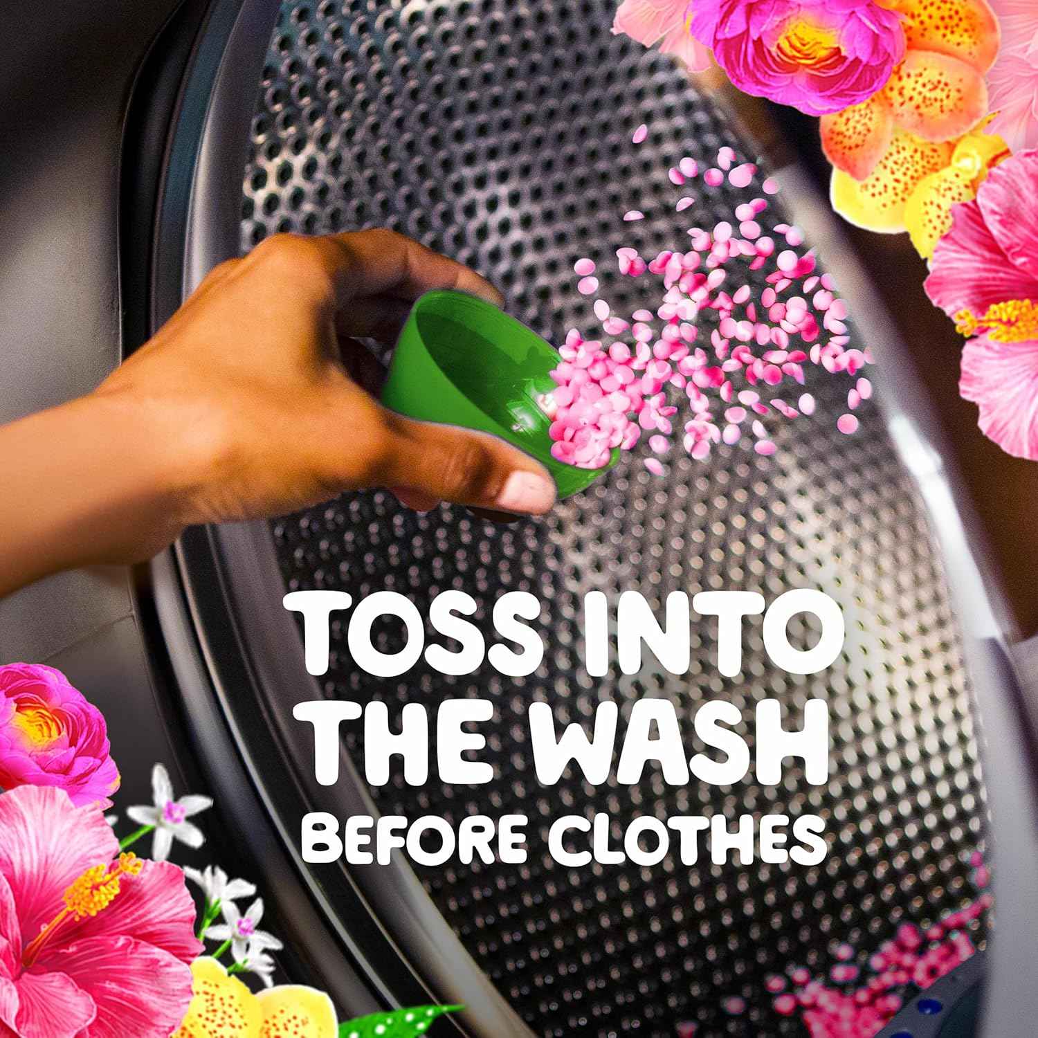 Gain In-Wash Laundry Scent Booster Beads, Happy, 24 oz