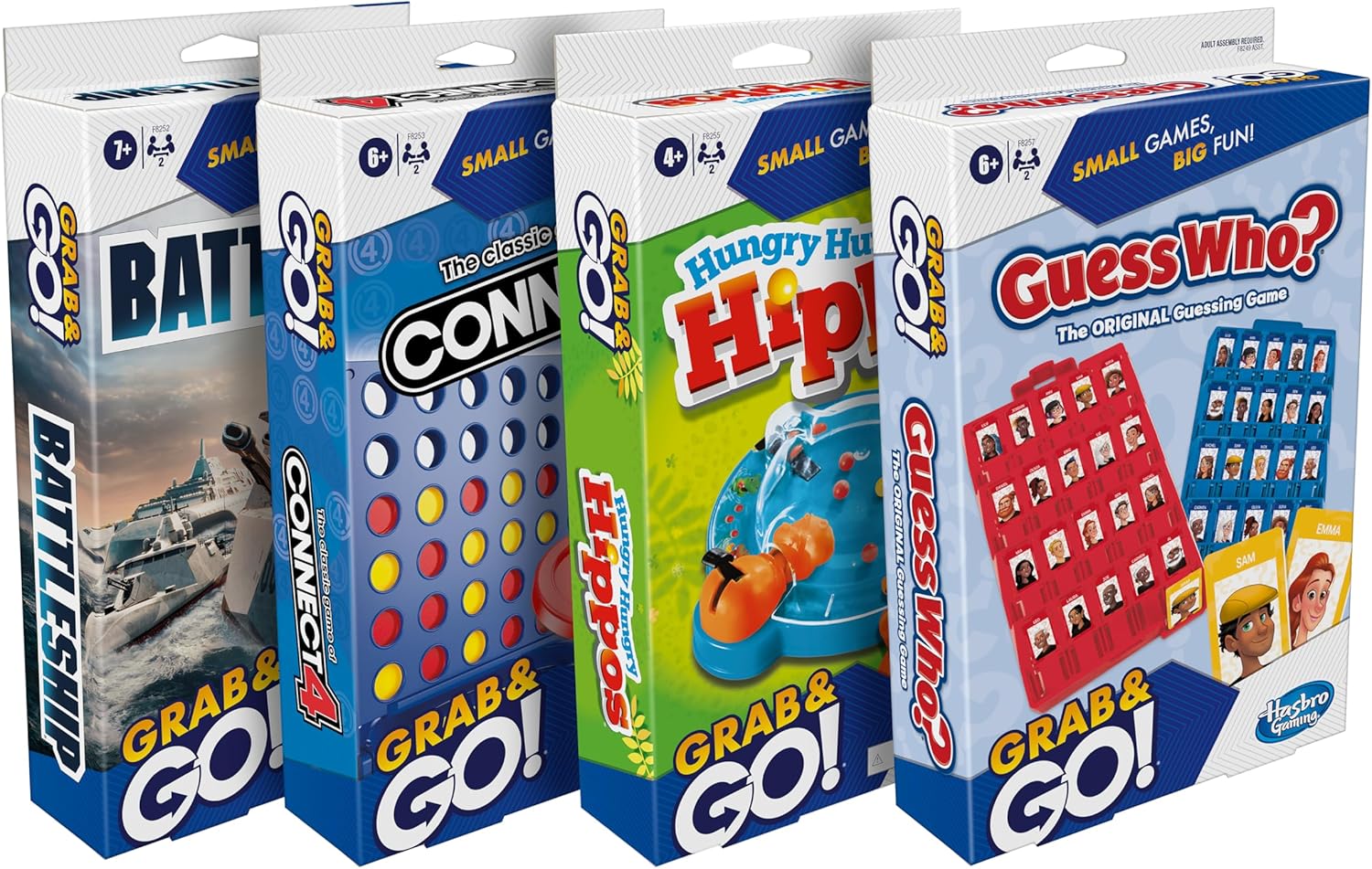 Hasbro_Games_Grab_and_Go!_Bundle_(4_Pack)_|_Kids_Travel_Board_Games_|_Battleship,_Connect_4,_Guess_Who?,_Hungry_Hungry_Hippos_Games_|_2_Players_I_Ages_7+