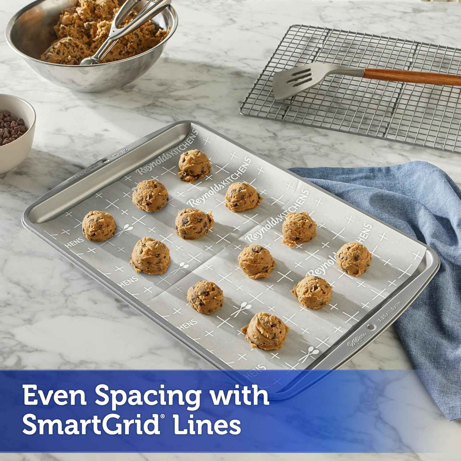 Reynolds Kitchens Cookie, Pre-Cut Parchment Paper