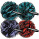 Charcoal Blue, Green, Purple & Red (60g) - 1 Count (Pack of 4)