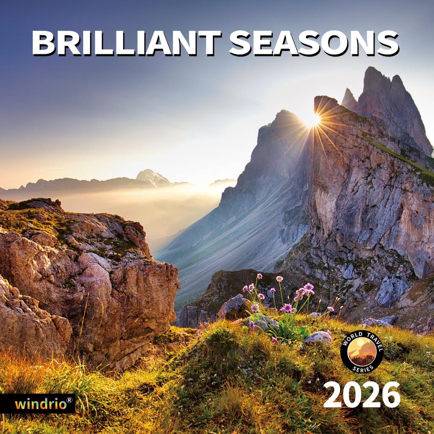 2026 Wall Calendar,Calendar 2026, January 2026 - December 2026, Wall Calendar Brilliant Seasons, 12&amp;#34; x 24&amp;#34; Opened,Full Page Months Thick &amp;amp; Sturdy Paper for Gift Perfect Calendar Organizing &amp;amp; Planning