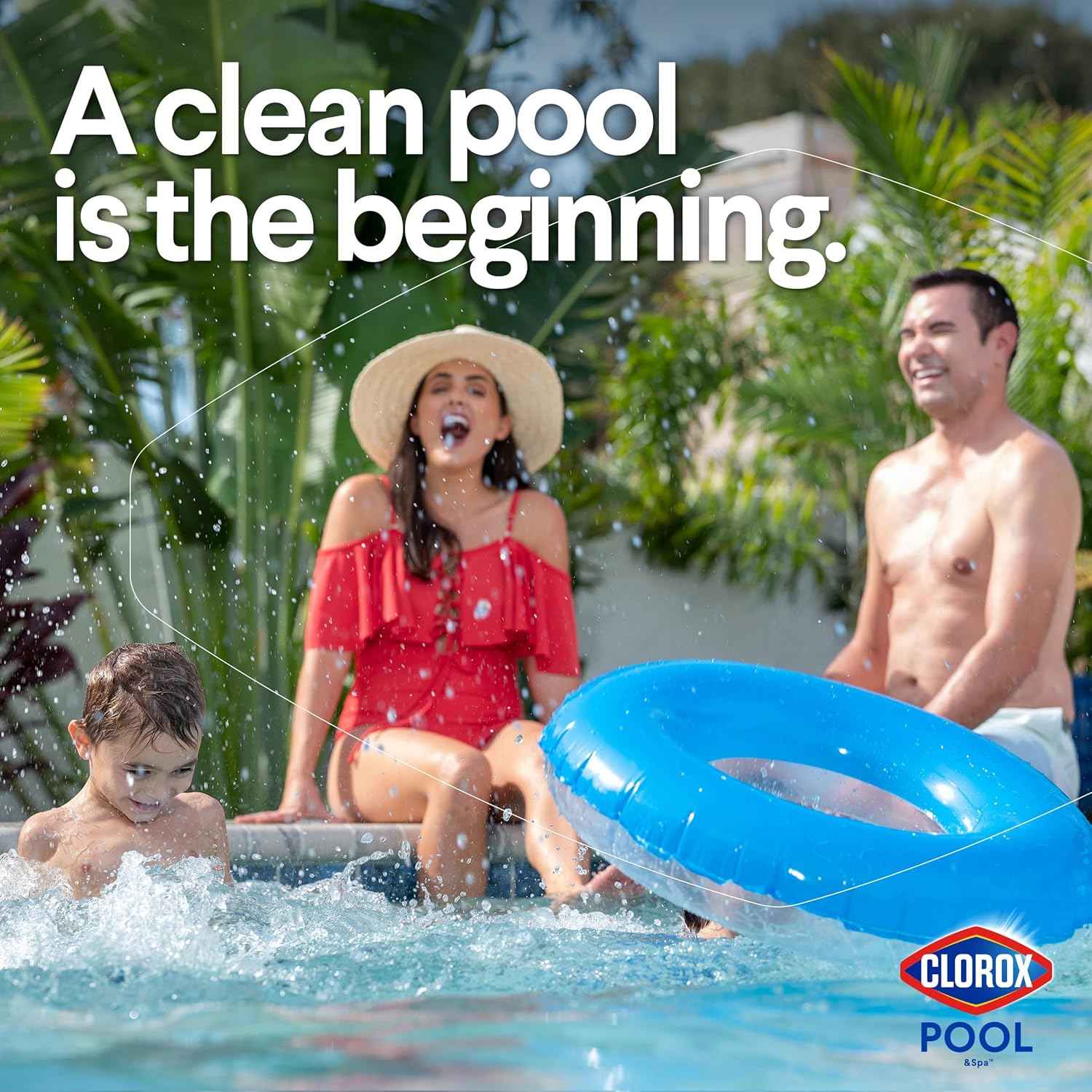 Clorox® Pool&Spa™ Swimming Pool Calcium Hardness Increaser, Prevents Corrosion, Etching and Staining