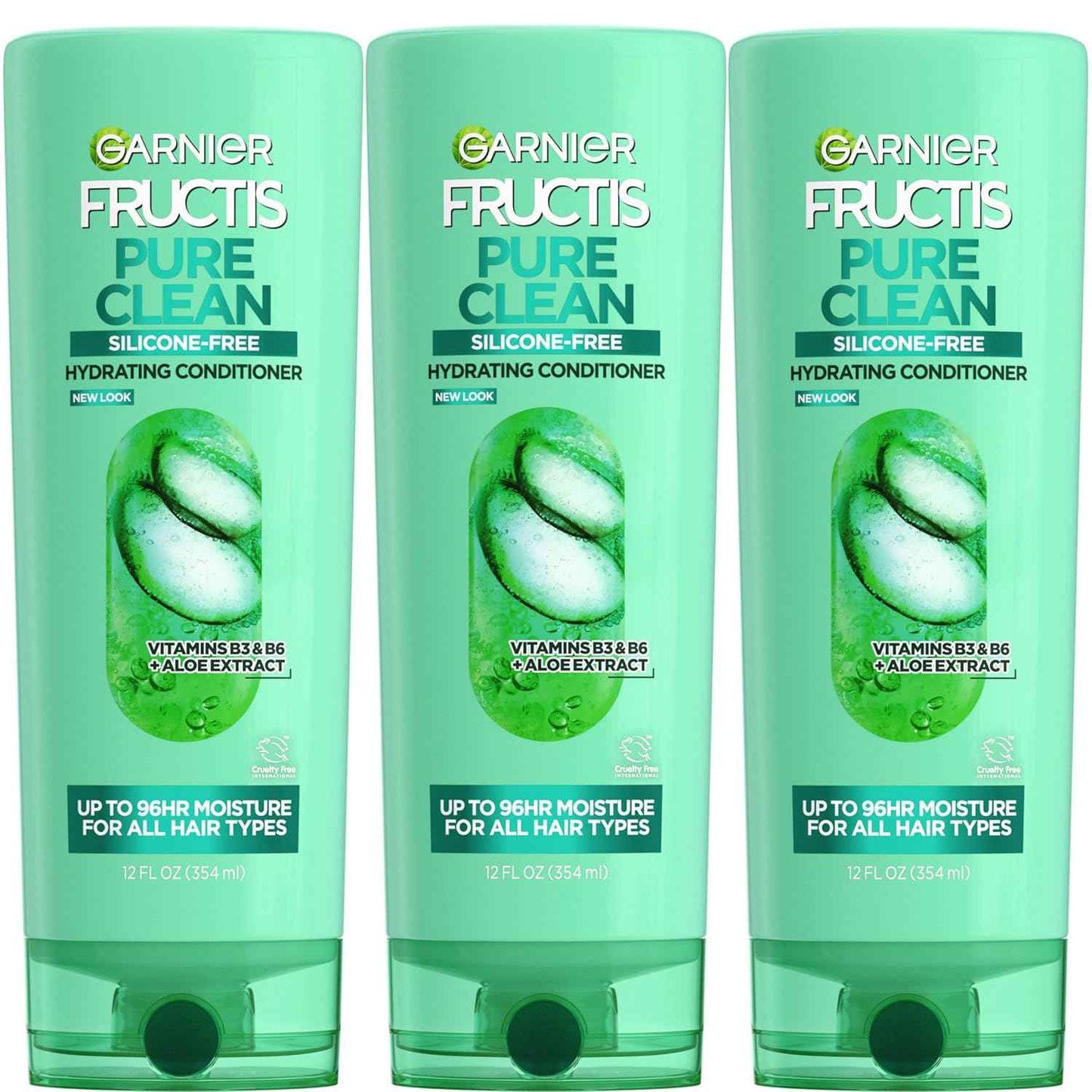 Garnier Fructis Pure Clean Hydrating Conditioner – Mindful Self-Care Hair Ritual for Sensitive Scalps