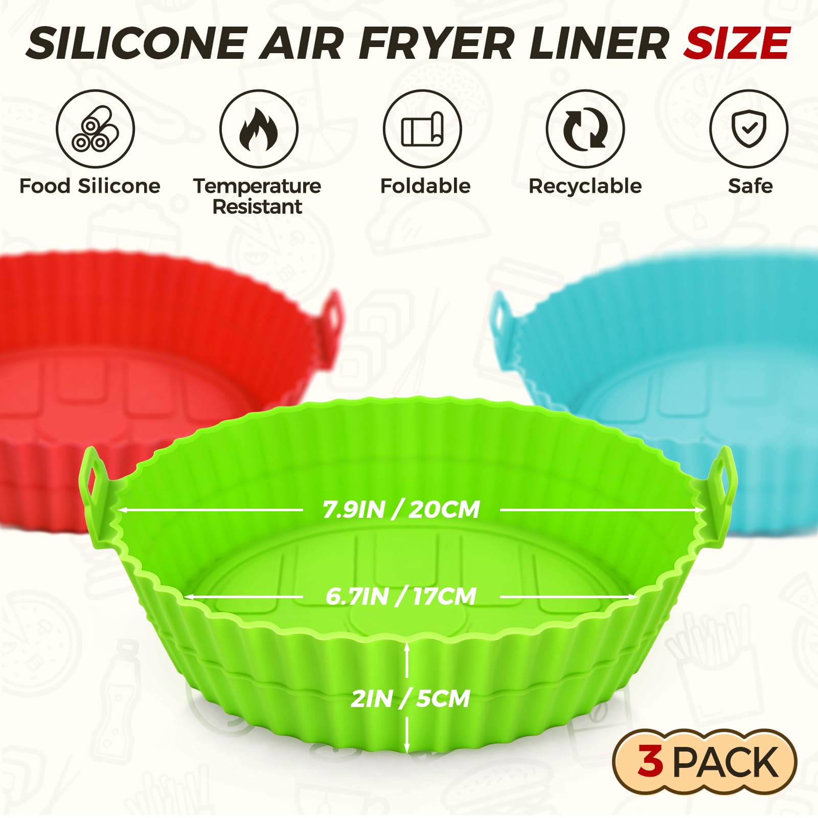 3_Pack_Air_Fryer_Silicone_Liners_8inch_Air_Fryer_Silicone_Pot_Reusable_Food_Grade_Silicone_Airfryer_Liners_Baking_Basket_Accessories_Replacement_of_Flammable_Disposable_Parchment_Paper