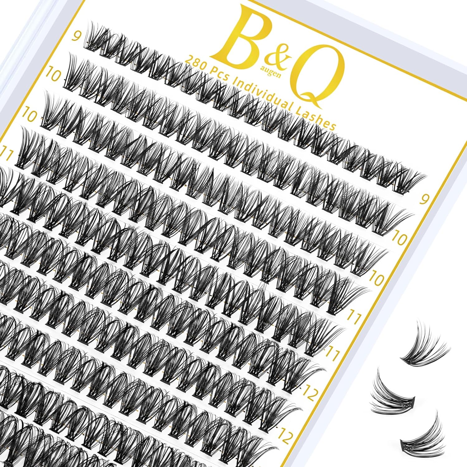 Lash_Clusters_40D-0.07D-9-16MIX_B&Q_280_Clusters_False_Eyelash_20D_30D_40D_Individual_Lashes_Cluster_DIY_Eyelash_Extensions_at_Home_(40D-0.07D,9-16MIX)_Makeup_Realistic_Cosmetic_Eyelashes_Extensions_Lightweight