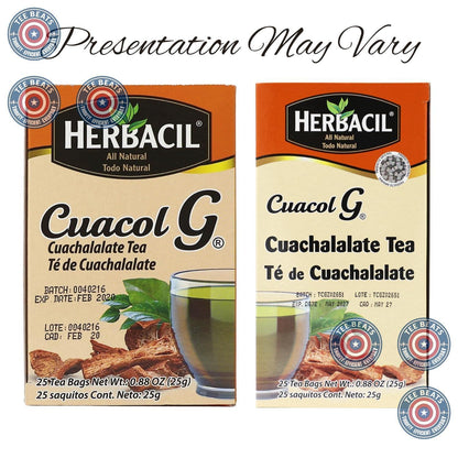 Herbacil_Te_de_Cuachalalate,_2-pack_of_25_tea_bags_per_box_(50_bags)