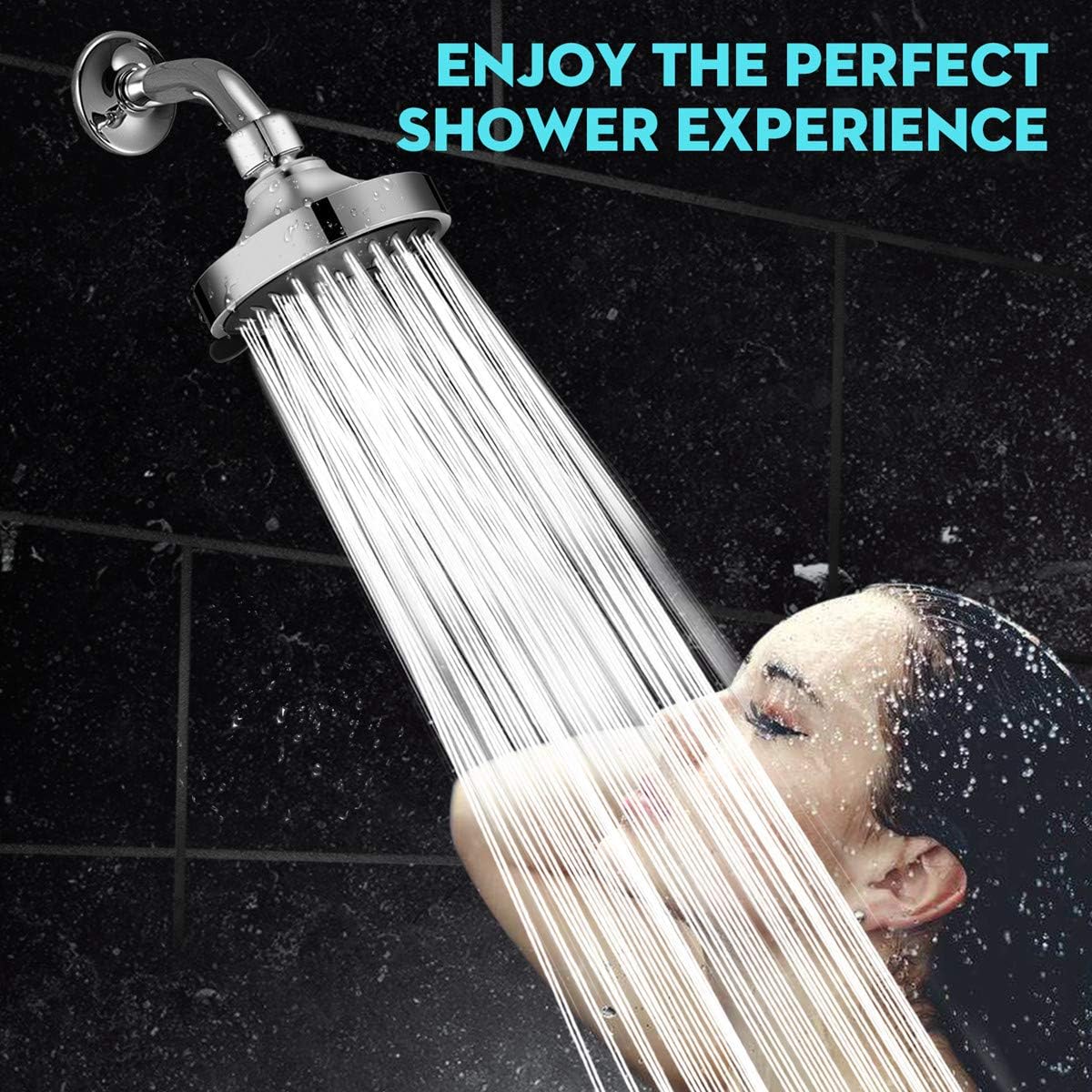 High_Pressure_Shower_Head_5_Settings_Fixed_Showerhead_4_Inch_High_Flow_Bathroom_Showerhead_with_Adjustable_Brass_Ball_Joint_for_Luxury_Shower_Experience_Even_at_Low_Water_Pressure
