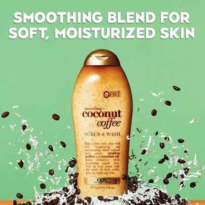 Smoothing_+_Coconut_Coffee_Exfoliating_Body_Scrub_with_Arabica_Coffee_&_Coconut_Oil,_Moisturizing_Body_Wash_for_Dry_Skin,_Paraben-Free_with_Sulfate-Free_Surfactants,_19.5_Fl_Oz
