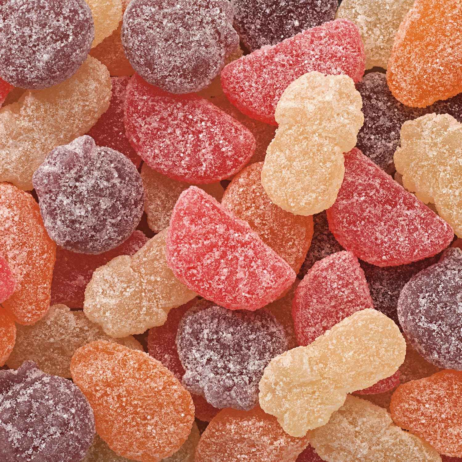 SOUR PATCH KIDS Fruits Tropical Mix Soft & Chewy Candy, Share Size, 11.11 oz