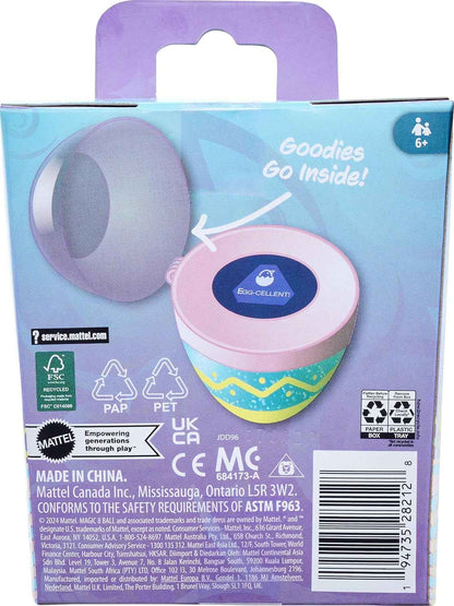 Mattel Games Easter Magic 8 Ball Novelty Toy, Fortune-Telling Easter Egg with Holiday-Themed Answers for Kids, Adults & Families