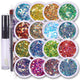 16 Pack Glitter - Vivid
