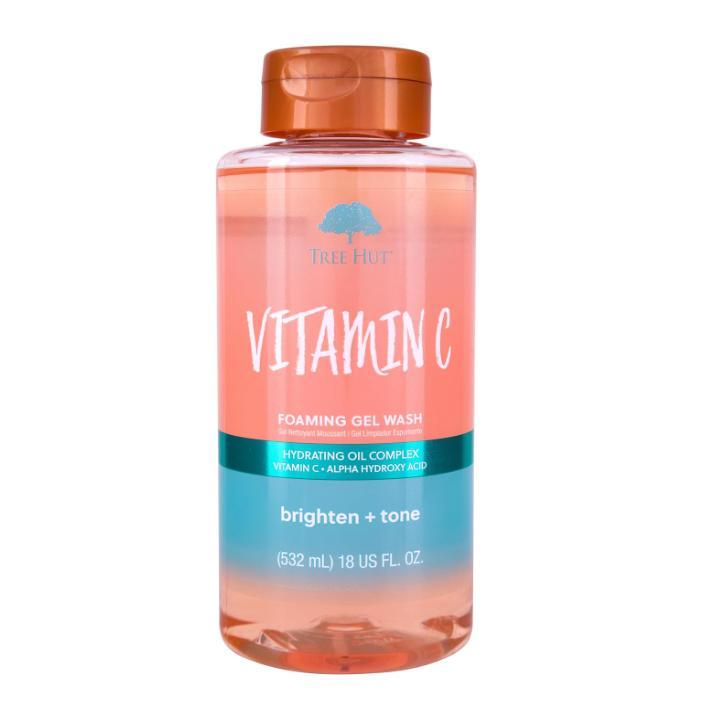 (Variety_of_Scent_)_Tree_Hut_Radiant_&_Refresh_Foaming_Gel_Wash,_18_oz.
