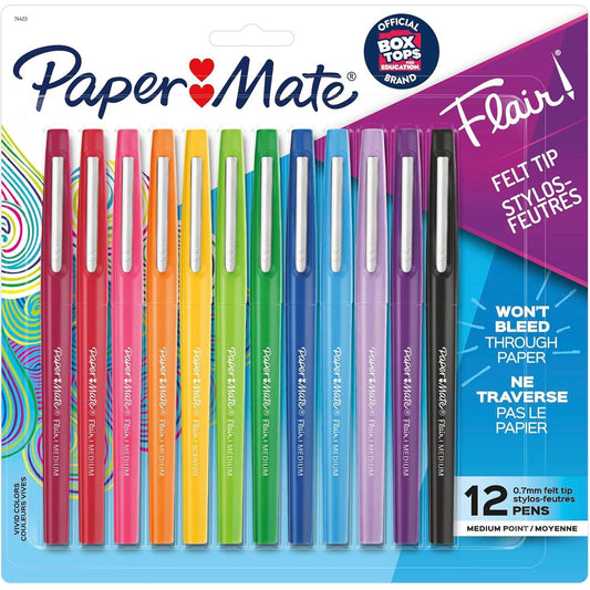 Paper_Mate_Flair_Felt_Tip_Pens_|_Medium_Point_0.7_Millimeter_Marker_Pens_|_School_Supplies_for_Teachers_&_Students_|_Assorted_Colors